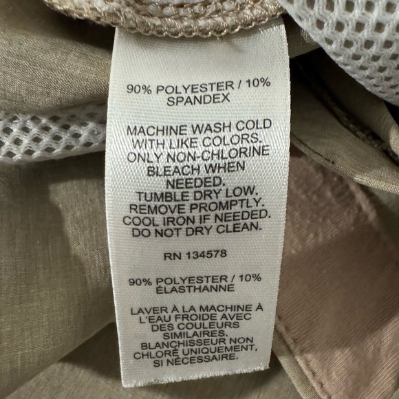 Vineyard Vines Performance Khakis Dress Pants Girls Size 16 Tan Adjustable - Picture 9 of 10